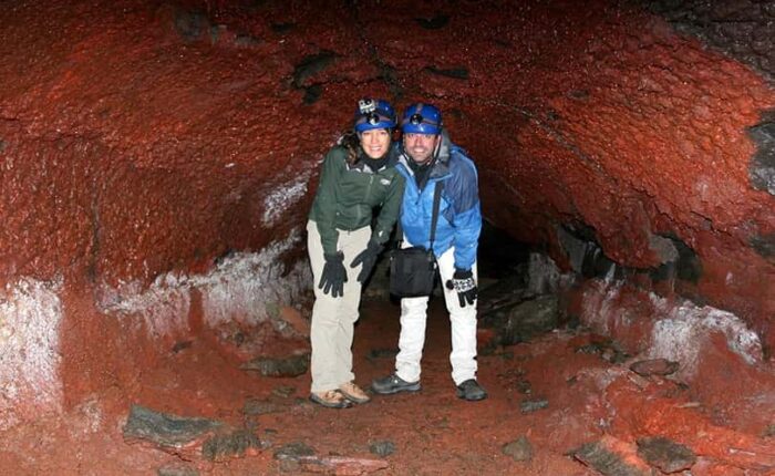 Snorkeling & Caving in Leidarendi Lava Tunnel