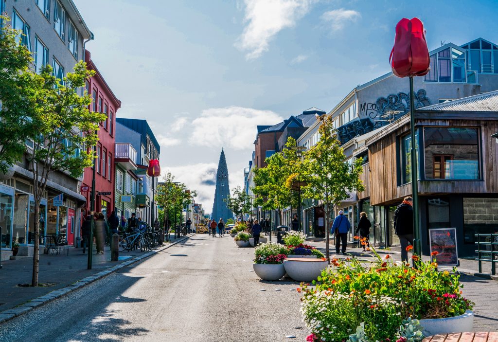 View of Hallgrímskirkja